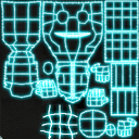 LittleBigPlanet - Neon Wireframe