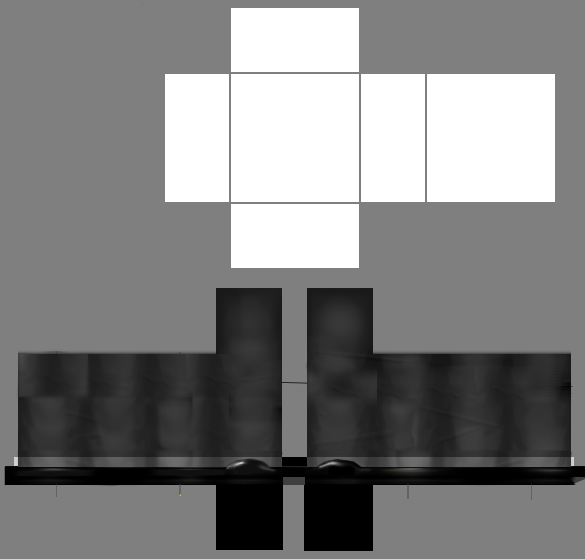 PC / Computer - Roblox - Black Cuffed Pants - The Textures Resource