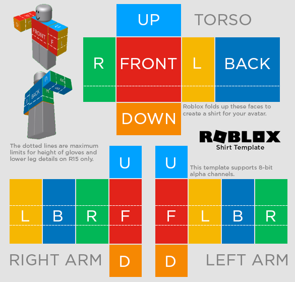 Roblox - Shirt Template