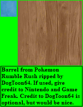 Pokémon Rumble Rush - Barrel