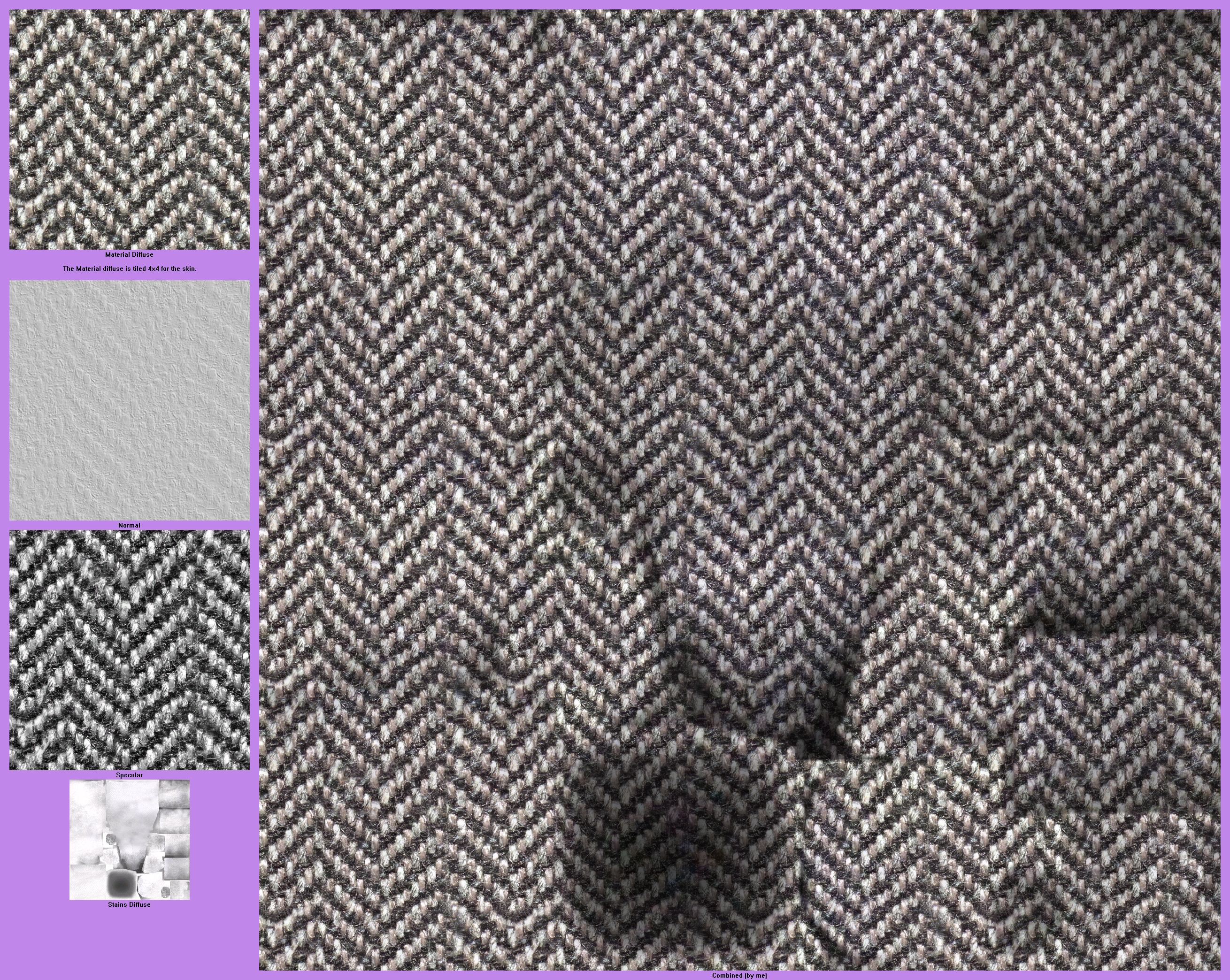 LittleBigPlanet - Grey Tweed