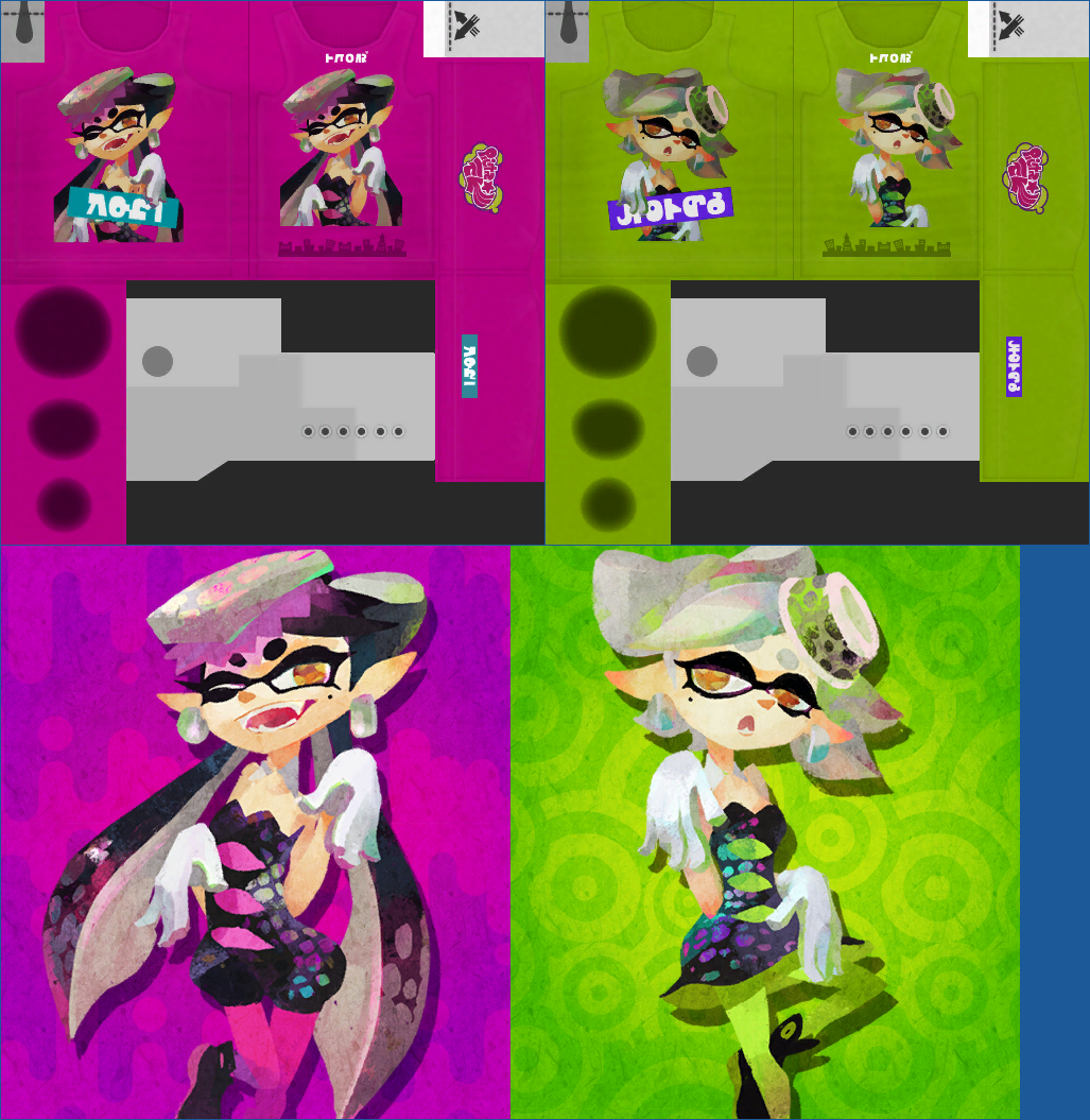 Splatoon - Splatfest: Callie / Marie