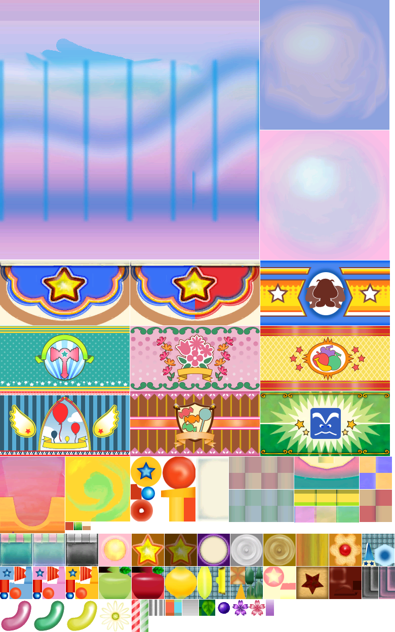 The Textures Resource - Full Texture View - Mario Party 5 - Mario Can-Can