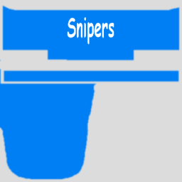 Blue Snipers Visor