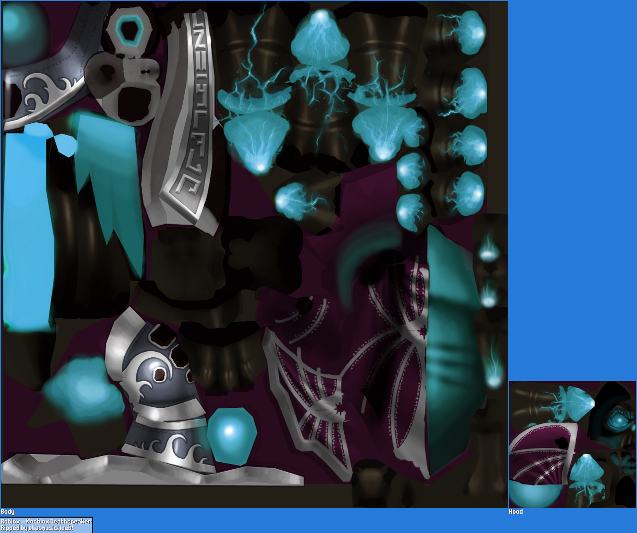 Pc Computer Roblox Korblox Deathspeaker The Textures Resource - roblox account with korblox deathspeaker