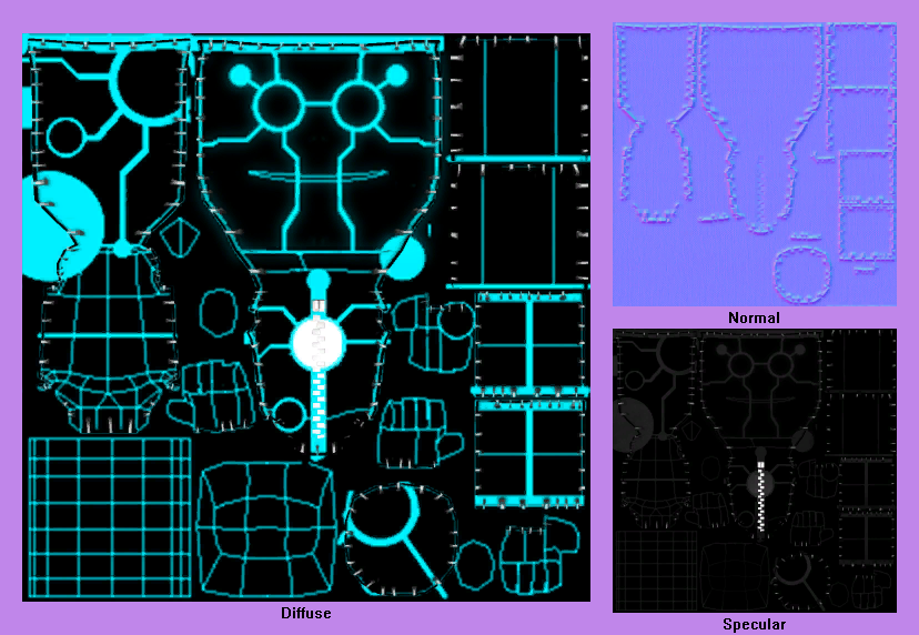 Neon Wireframe