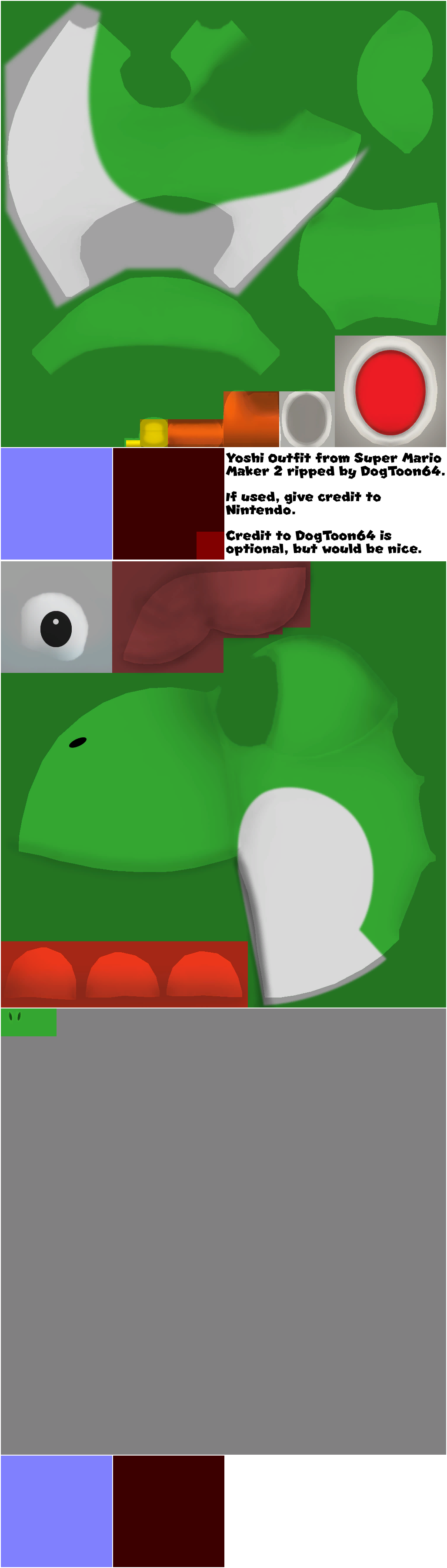 Super Mario Maker 2 - Yoshi Outfit