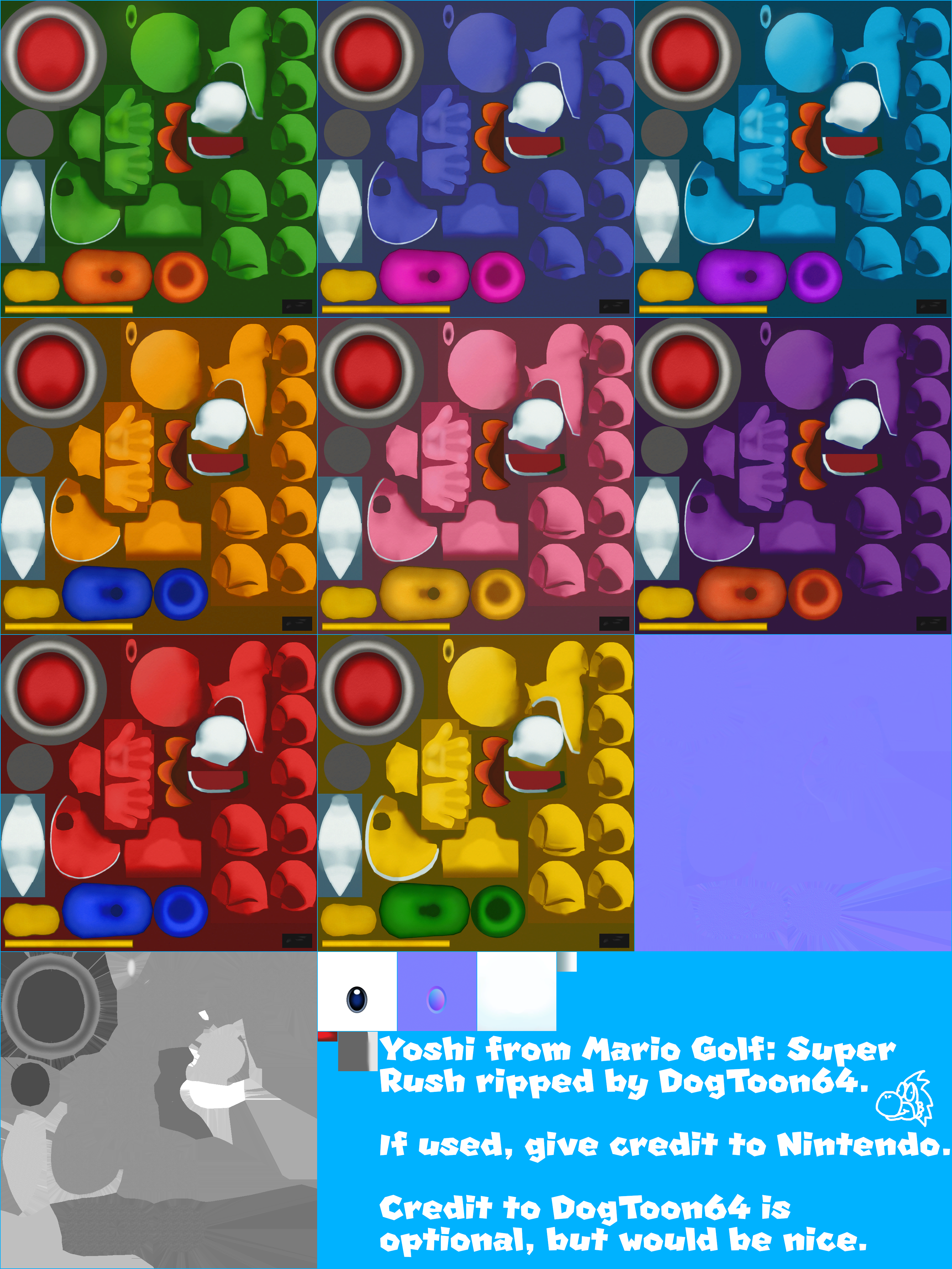 Mario Golf: Super Rush - Yoshi