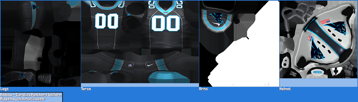 Roblox - Carolina Panthers Uniform