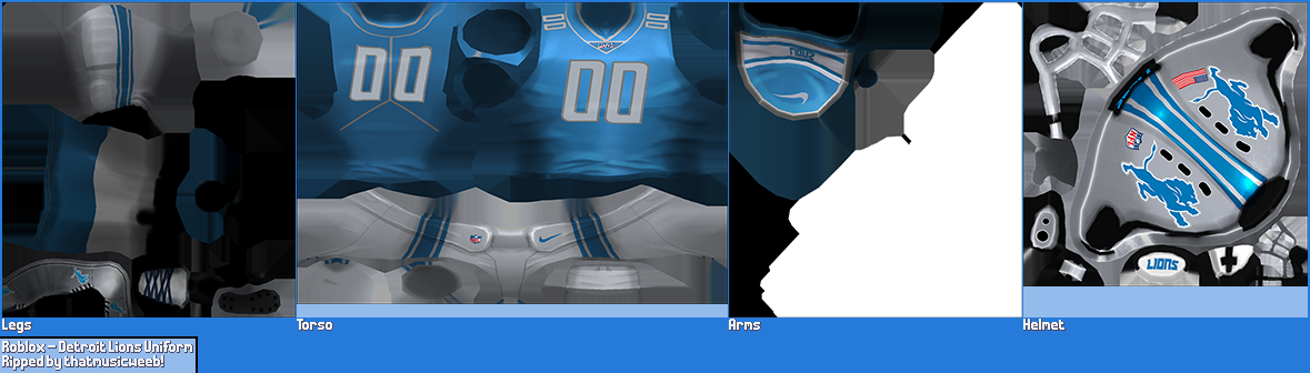 Roblox - Detroit Lions Uniform