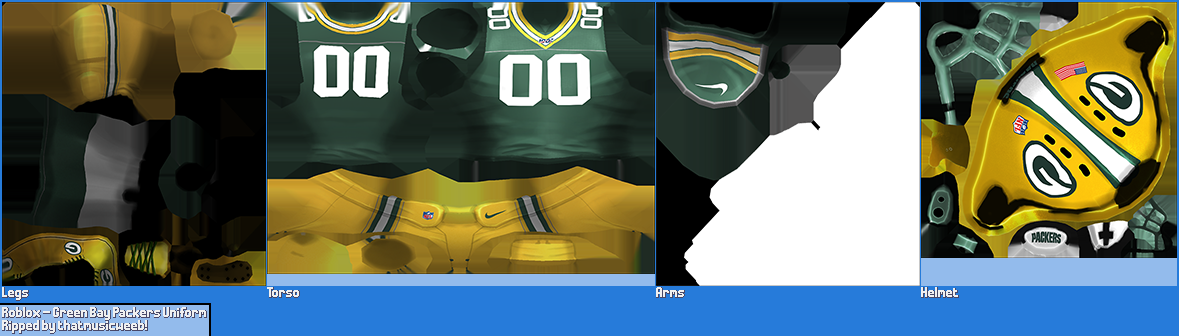 Roblox - Green Bay Packers Uniform
