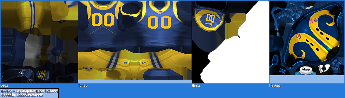 Roblox - Los Angeles Rams Uniform