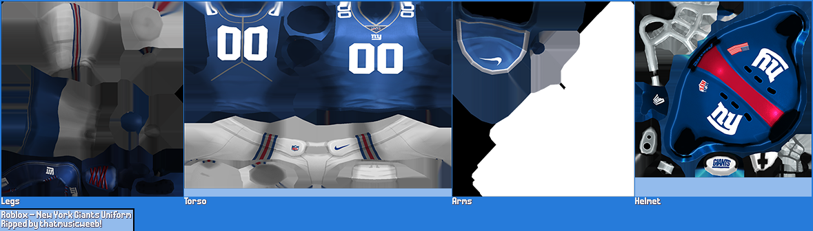 Roblox - New York Giants Uniform