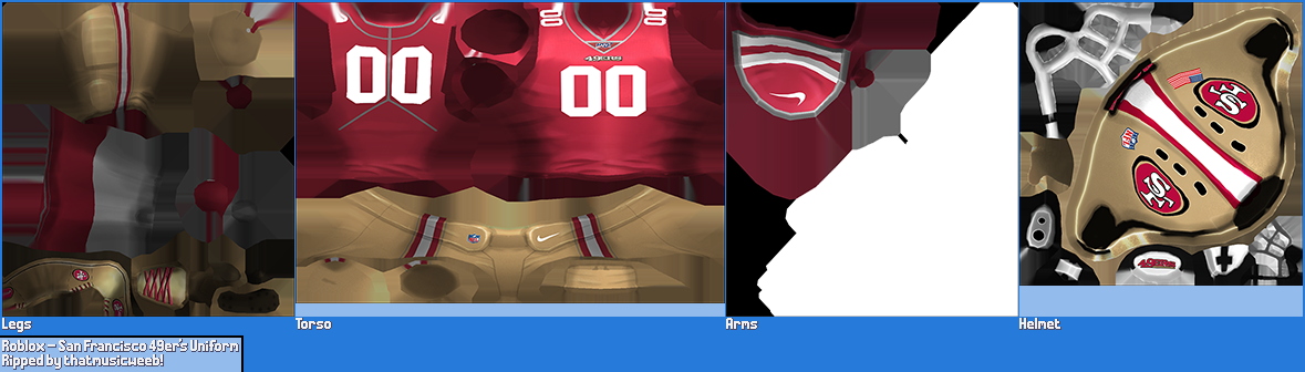 Roblox - San Francisco 49ers Uniform