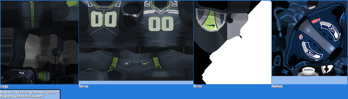 Roblox - Seattle Seahawks Uniform