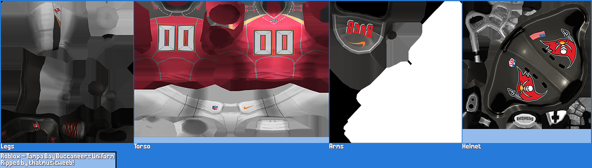 Roblox - Tampa Bay Buccaneers Uniform