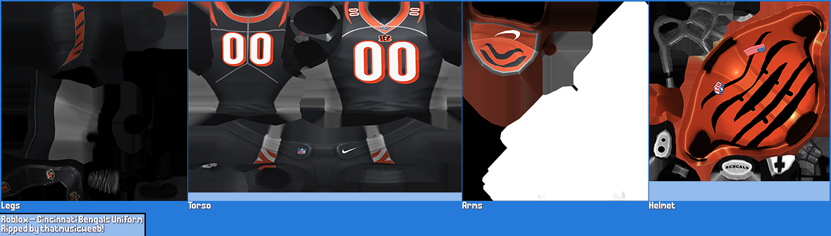 Roblox - Cincinnati Bengals Uniform