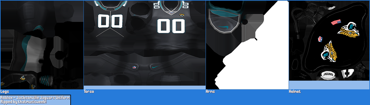 Roblox - Jacksonville Jaguars Uniform