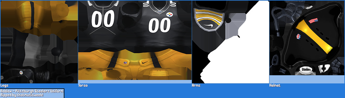 Roblox - Pittsburgh Steelers Uniform