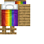Minecraft Earth - Rainbow Bed