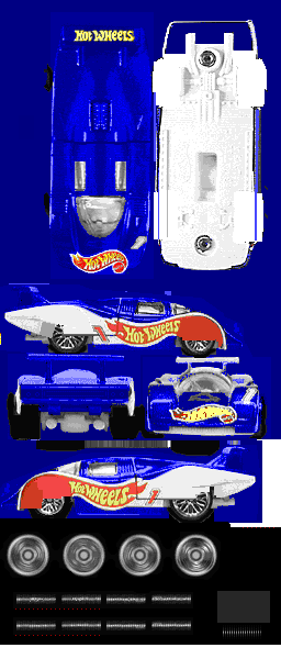Hot Wheels Stunt Track Driver - Sol-Aire CX-4