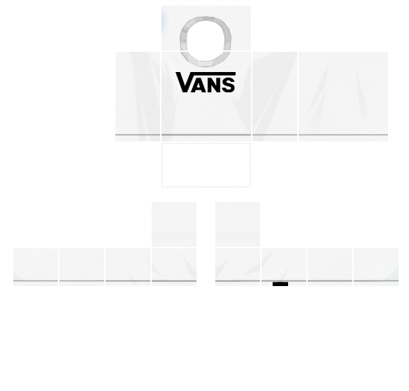 PC / Computer - Roblox - White Classic T-Shirt (Vans) - The