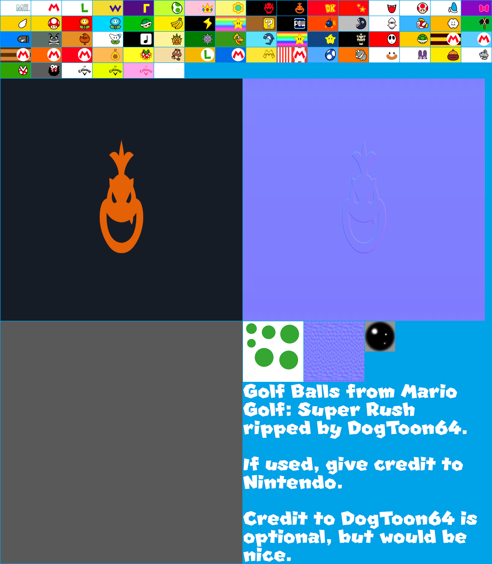 Mario Golf: Super Rush - Golf Balls
