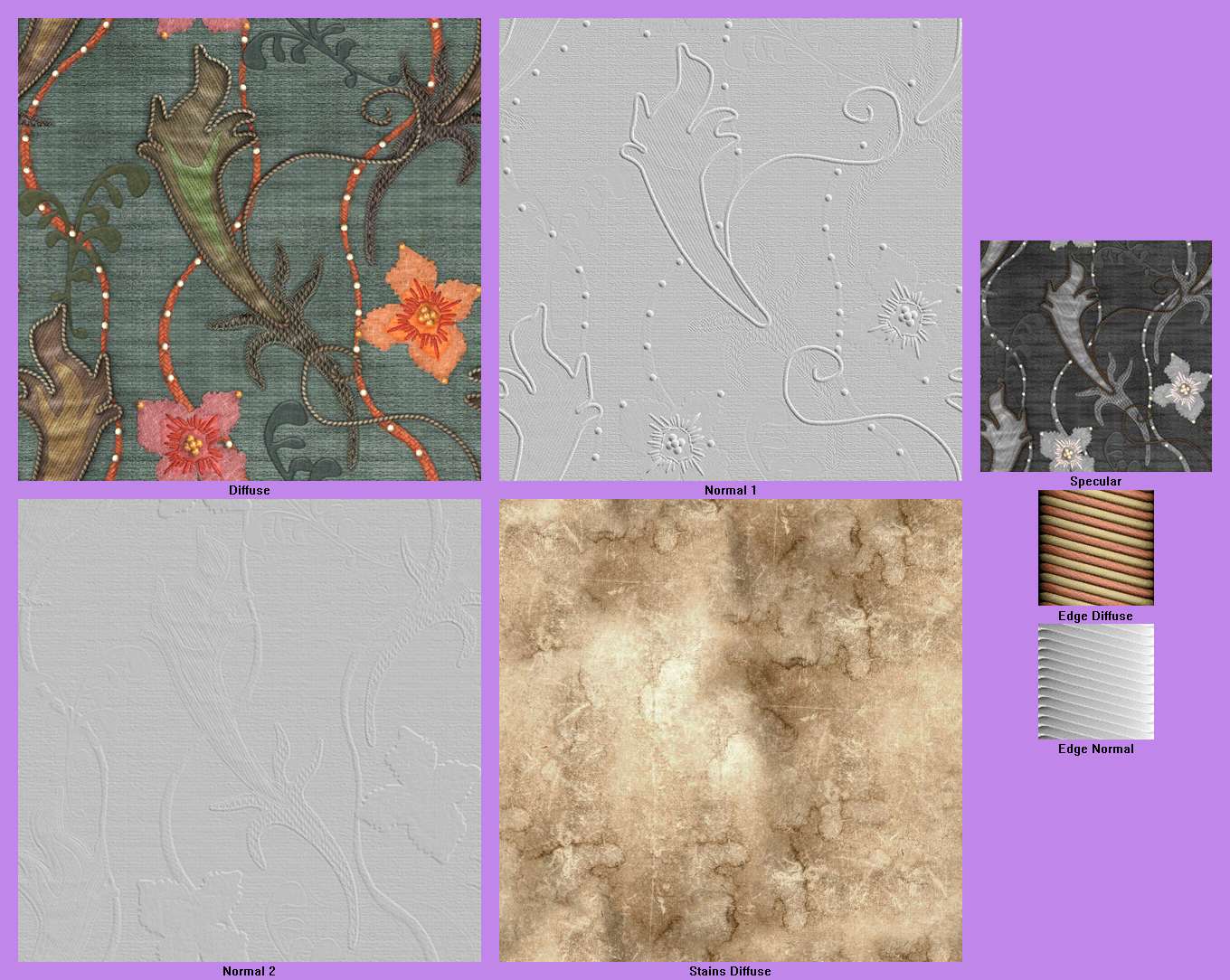 LittleBigPlanet 2 - Floral Brocade