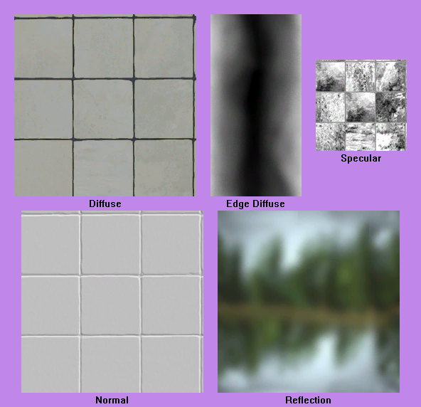 LittleBigPlanet 2 - White Ceramic Tiles