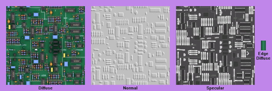 Retro Circuit Board