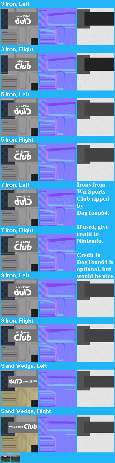 Wii Sports Club - Irons