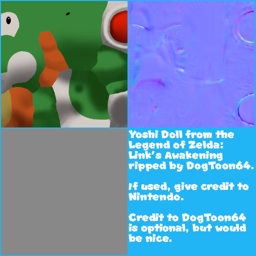The Legend of Zelda: Link's Awakening - Yoshi Doll