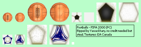 FIFA 2000 - Footballs