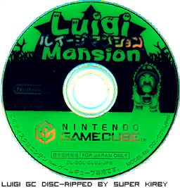 Pikmin 2 - Luigi GameCube Disc