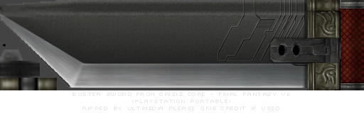 Crisis Core: Final Fantasy VII - Buster Sword