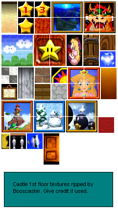 Peach's Castle (1st Floor)