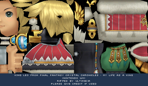 Final Fantasy Crystal Chronicles: My Life as a King - King Leo