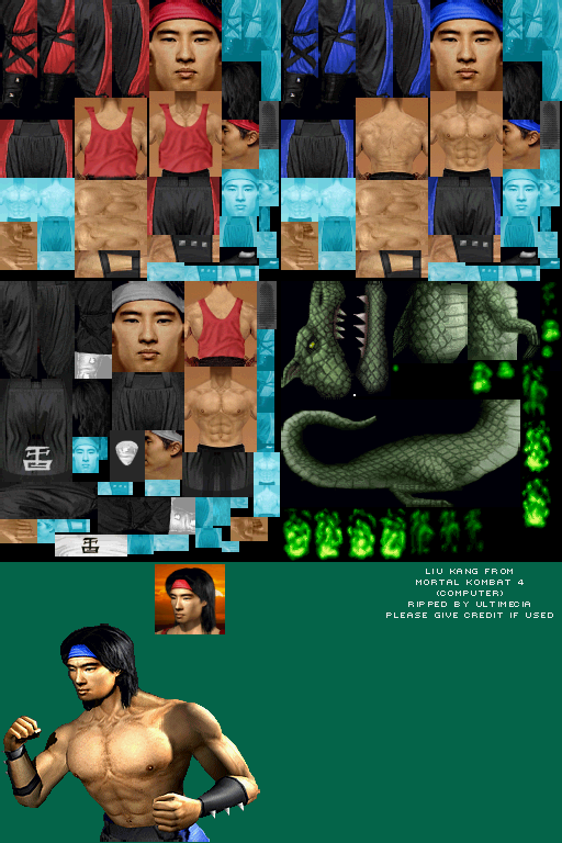 Mortal Kombat 4 - Liu Kang