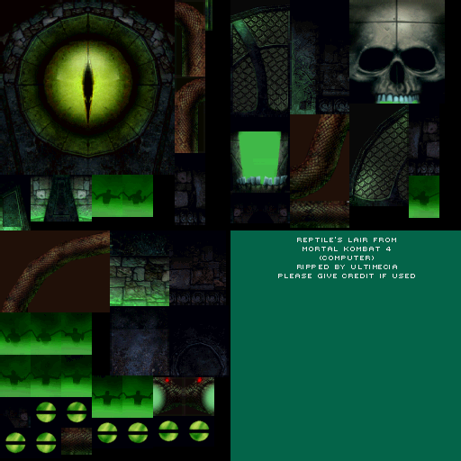 Mortal Kombat 4 - Reptile's Lair