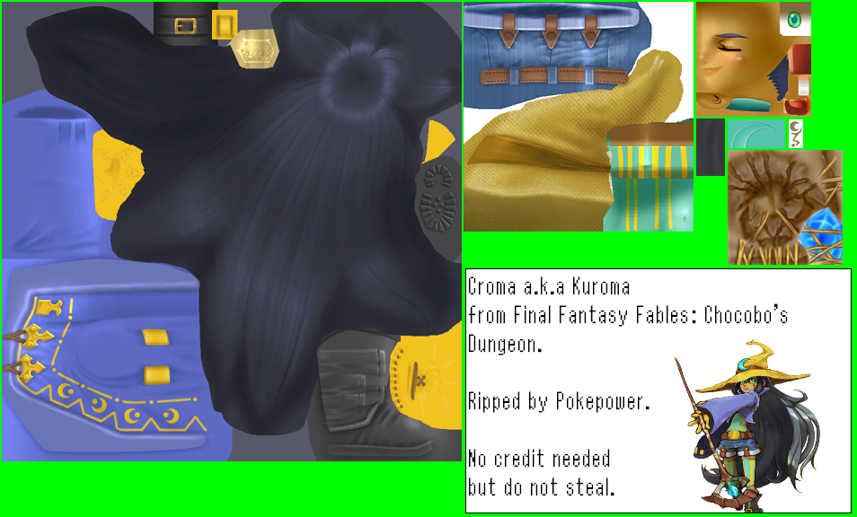 Final Fantasy Fables: Chocobo's Dungeon - Croma
