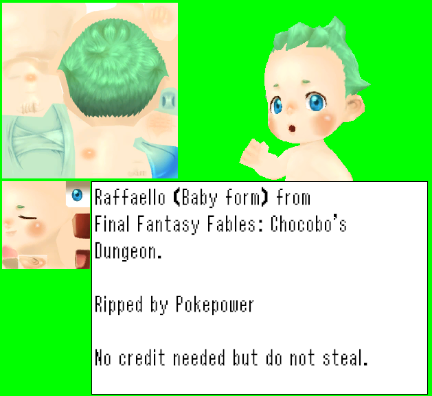 Final Fantasy Fables: Chocobo's Dungeon - Raffaello (Baby)