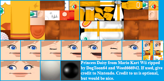 Mario Kart Wii - Princess Daisy