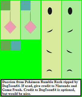 Pokémon Rumble Rush - #578 Duosion