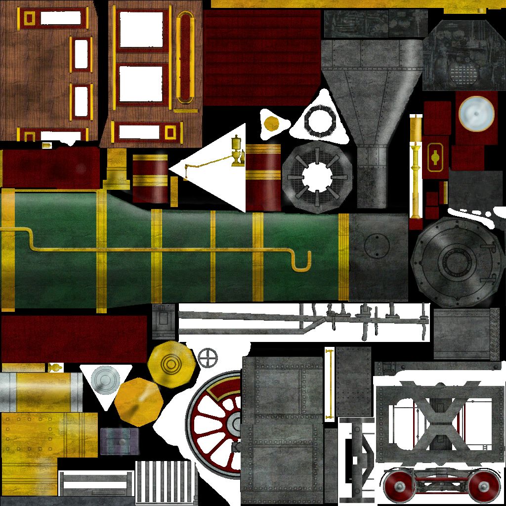 Railroad Tycoon 3 - American 4-4-0 Locomotive