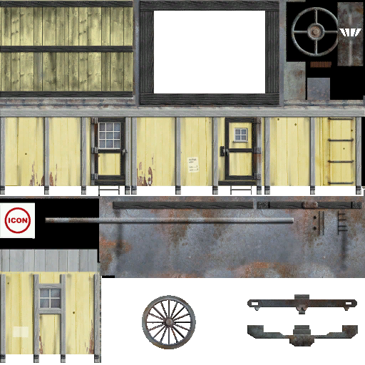 Railroad Tycoon 3 - Mail Car (Start-1850)
