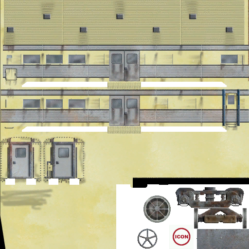 Railroad Tycoon 3 - Mail Car (1950-End)