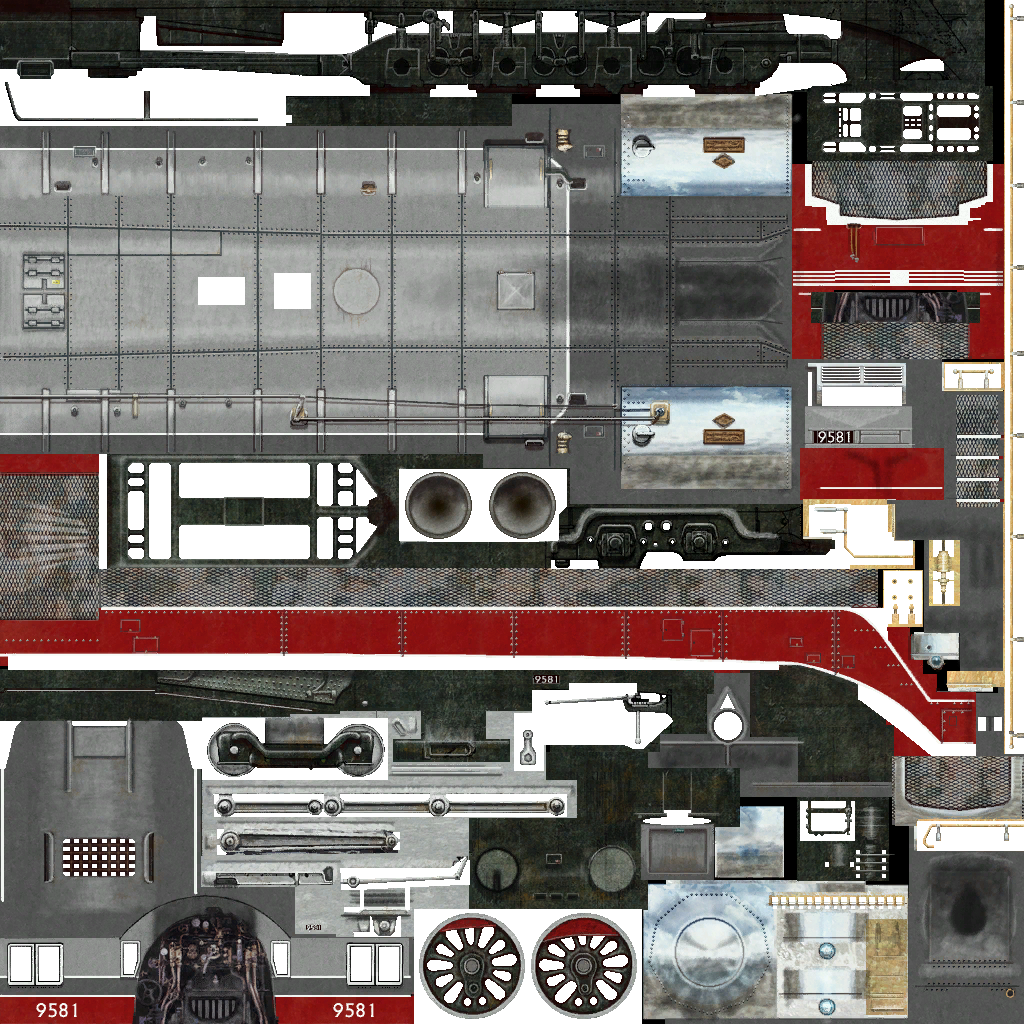 Railroad Tycoon 3 - Northern 4-8-4 Locomotive