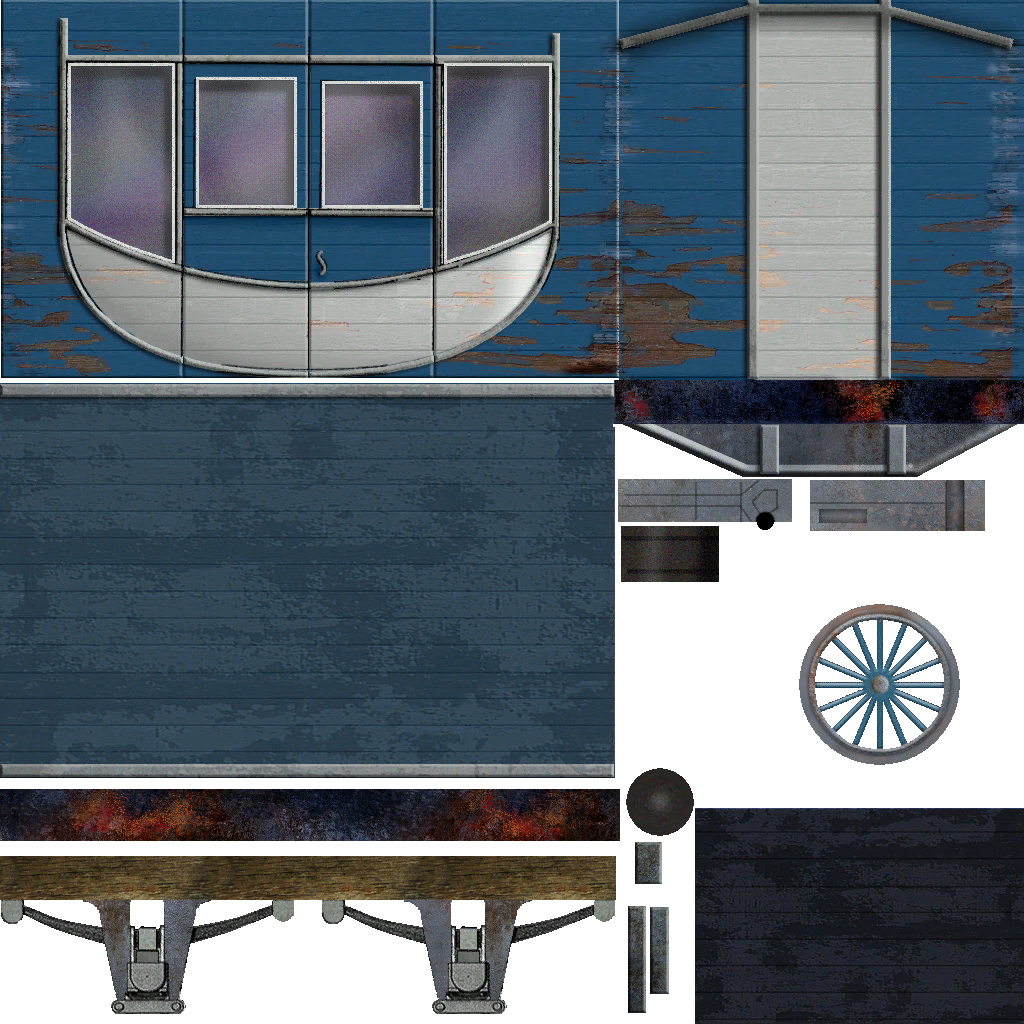 Railroad Tycoon 3 - Passenger Car (Start-1850)