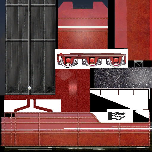 Railroad Tycoon 3 - Red Devil 4-8-4 Tender