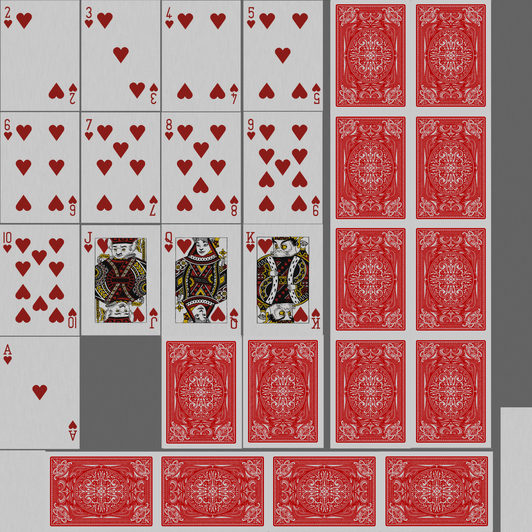 Playing Cards (Hearts)